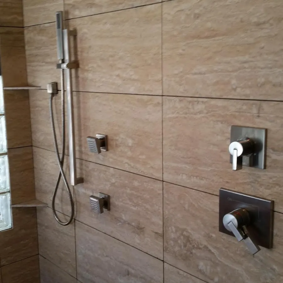 Shower fixture installation for Frozen Pipe Repair in Minot